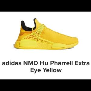 Pharrell extra eye yellow sneakers